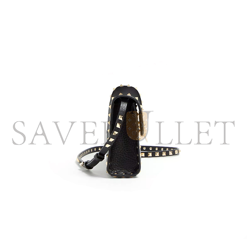 Va1e*ntin0 garavani small rockstud grainy calfskin crossbody bag 7w2b0181vsf_0no (22.5*15*6cm)
